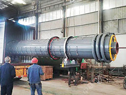时产1吨连续式再生炉成套设备装箱发往秘鲁卡亚俄